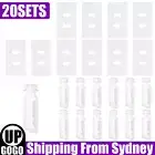 20Pcs Vertical Blinds Repair Tabs Kit Vane Savers Window Blinds Replacement AUS