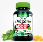 Oregano pills immune support , 150 capsules goldenseal tumeric nopal
