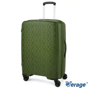 Verage 維麗杰 25吋鑽石風潮系列旅行箱(綠)