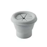 Nordic Kids Henny 11cm Silicone Collapsible Snack Cup Food Container Steele