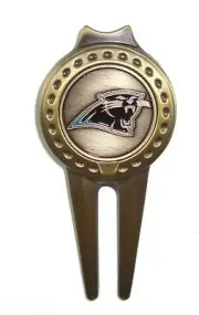 Carolina Panthers Divot Tool with Golf Ball Marker