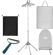 Clothes Steamer Hanger, Iron Steam Stand, Height Adjustable Ironing Rack 360° Rotatable Clothes Steamer Stand, Handheld Garment Steamer Rack
