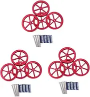 ULTECHNOVO 3 Sets Stable Platform Leveling Spring Nut Set Hand Leveling Nuts for 3D Printers Bolts Assortment Ender-3 10s Compatible