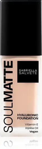 Gabriella salvete Soulmatte Hyaluronic Foundation 30ml 01N Porcelain Neutral