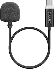 Cubilux USB C Gooseneck Microphone, Type C Boom MIC Compatible with MacBook Pro/Air, iPad Pro 13/12.9/11, iPad Air 13/5th/4th, Samsung S25/S24/S23, Tab S10/S8/S7, Pixel 9/8/7/6 Pro, Laptop, 1 FT