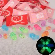 Colorful Mini Turtles Luminous Ornament DIY Fish Tank Landscaping Accessories