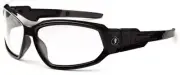 Skullerz By Ergodyne Loki-Af Safety Glasses, Traditional Clear Polycarbonate