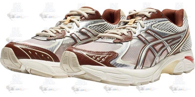 ASICS X ABOVE THE CLOUDS GT-2160 WHITE CHOCOLATE BROWN RED 1203A654-100 Sneaker