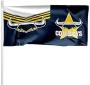 North Queensland Cowboys NRL Pole Flag