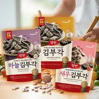 在飛比找Yahoo奇摩購物中心優惠-韓國 DONG WON 東遠 海苔脆片(50g) 款式可選【