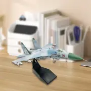 Diecast Model 1:100 SU27 Aircraft Airplane with Stand