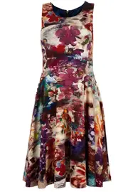 Sleeveless Flip Dress--VER-ZOEY