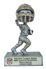 FANTASY FOOTBALL BOBBLE HEAD TROPHY OR LAST PLACE AWARD BOBBLEHEAD P*59500GS*