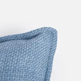 【特力屋】厚編棉絨環保棉長抱枕 40x120cm 藍