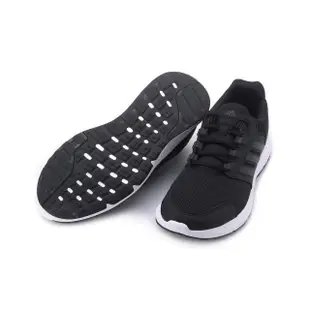 【adidas 愛迪達】GALAXY 4 透氣避震跑鞋 黑白 男鞋 F36163