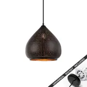 Snap Lighting Marrakesh Ellipse Metal Downlight to Pendant Light Conversion Kit