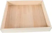 Square Mini Sand Play Tray for Safe Sandbox Storage Box for Indoor Outdoor Play with Accessories