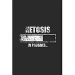 KETOSIS IN PROGRES: GRAPH PAPER NOTEBOOK (6