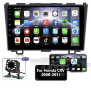 For Honda CRV 2007-2011 9"Android 12 Car Stereo Radio GPS WIFI Head Unit Carplay