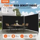Retractable Patio Awning 180x600cm Waterproof Privacy Screen Outdoor Divider