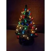 Vintage Duncan 18" Large Ceramic Christmas Tree 1987