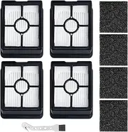 [Fixbetter] Pack of 4 Replacement HEPA Filters for BISSELL CrossWave HF3 3598N Wireless Wet Dry Vacuum Cleaner Accessories