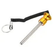 3/8 x 4-1/8" Magnetic Weight Stack Pin Universal Gym Pin Gold