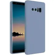 MCC For Samsung Galaxy Note 8 Soft Liquid Silicone Shockproof Case Cover Note8 N950 [Grey Purple]