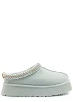 Ugg Tazz Suede Flatform Slippers - Light Blue - 39 (IT39/ UK6) 39 (IT39/ UK6)