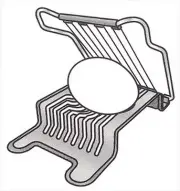 Stainless Steel Egg Slicer Cutter for Bento Box Salad #7527 S-1883