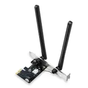 [MA86XE] AXE5400 Wi-Fi 6E Bluetooth 5.2 PCIe Adapter, Tri-Band, Wider Coverage