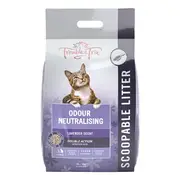Trouble & Trix Scoopable Lavender Cat Litter 15L-12.8kg