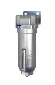Moisture Removing Particulate Filter for Compressed Air, 11oz Bowl, 1/2" NPT