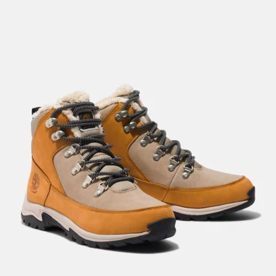 Timberland Mt. Maddsen Winter Waterproof Womens Boot Wheat Nubuck 8 NIB
