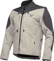 Thor Terrain waterproof Textile Jacket, black-beige, Size S for Men Black Beige