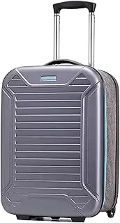 [sdneNest] Carry-on Suitcase Luggage Foldable Carry On Luggage Hard Case Luggage Portable Combination Lock Suitcases Carry-on Suitcases Carry On Luggages (Blue 20in)