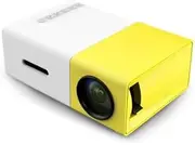 GoldenDays YG-300 LCD Portable Mini Projector 1080P 400-600LM 320 x 240 Home Mini Projector with Built-in Speaker LED Movie Projector