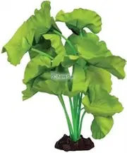 Aqua One Silk Plant Tiger Lotus Green Medium Decoration Fish Tank Aquarium 24262