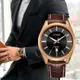 【WANgT】CITIZEN 星辰 BI1033-04E 極簡紳士時尚 日本機芯 金框黑面 皮革腕錶 42mm