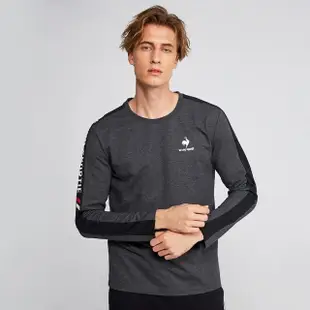 【LE COQ SPORTIF 公雞】基礎百搭長袖T恤 男款-3色-LOS21805