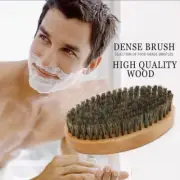 Soft Boar Mane Beard Brush and Comb Set P1