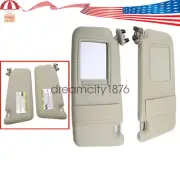 For Toyota Camry Hybrid 2007-2010 2011 Tan Beige Sun Visor 7432006780E0 (for: Toyota)