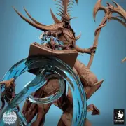 Velkaran the Fallen, Broken Blood | TABLETOP SCALE | TTRPG Monster Miniature | R