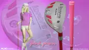 Petite Womens iDrive Golf Club Hybrid #9 Lady "L" Flex Rescue Utility Club