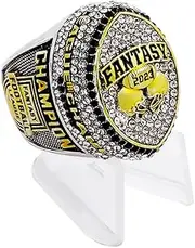 Fantasy Football Trophy - 4 INCHES Stainless Steel Replica Trophy Made for Fantasy Football Champions
