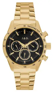 Jag Alain Gold and Black Men's Watch J2330A