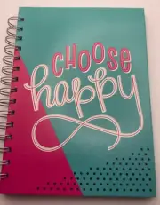 “Choose Happy” Spiral Notebook