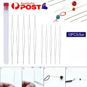 10x Big Eye Beading Needles Easy Threading Tool for Bracelet Jewelry Making DIY