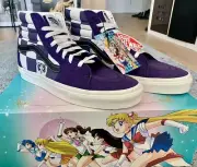 Sailor Moon x Vans Sk8-Hi Men's US 10 Sneakers