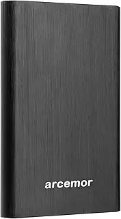 750GB Portable External Hard Drive USB3.0 Ultra Slim 2.5" HDD for PC, Mac, Laptop, Chromebook, Xbox One (Black, 750GB)